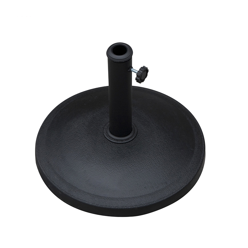 φ45.5xh32cm Adjustable Taas Elegant Rose Pattern Resin Outdoor Garden Straight Umbrella Base UA1918