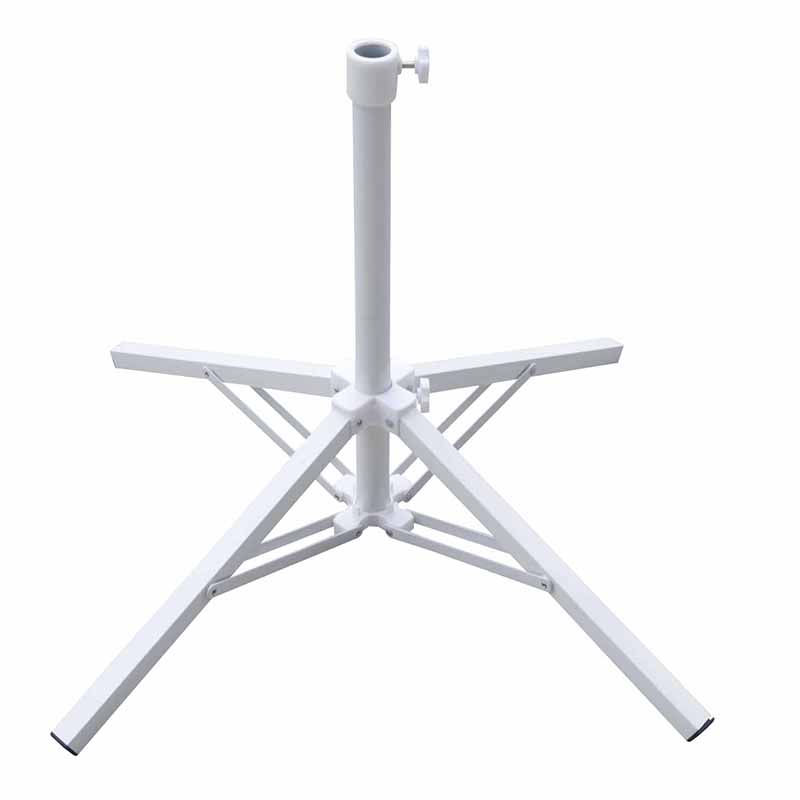 Madaling I -install ang Mataas na Katatagan Portable Steel Outdoor Beach Umbrella Cross Base na may Apat na Talampakan UA1908