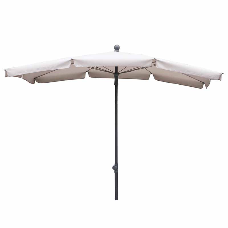 Rectangle Steel Umbrella na may ikiling GP1901
