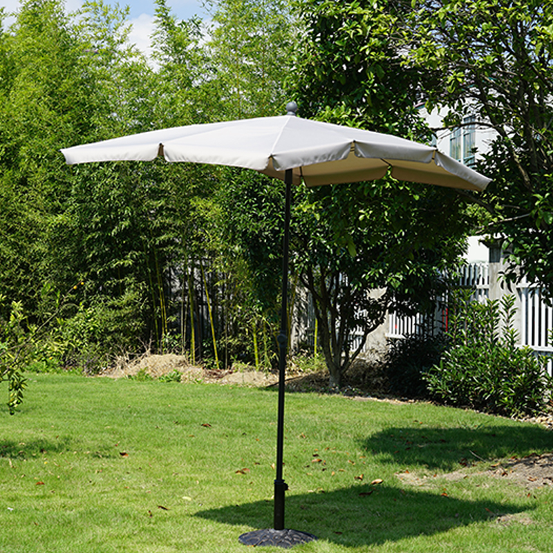 Rectangle Steel Umbrella na may ikiling GP1901