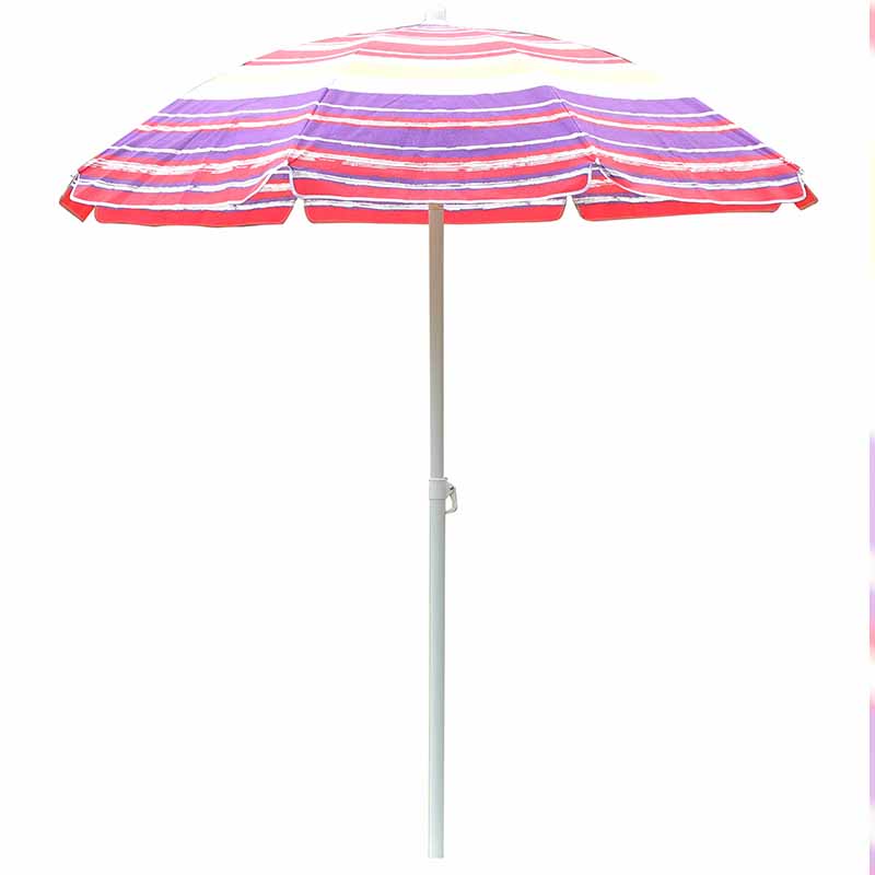 Steel Beach Umbrella na may ikiling na ginawa ng hindi pinagtagpi BU1912