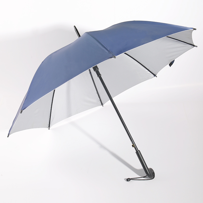 Straight Umbrella UV Protection na may plastic hawakan RU1954
