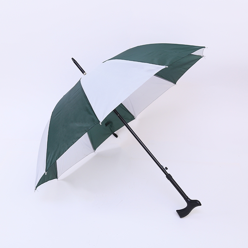 Multifunctional dual-use payong na may crutch ru1966