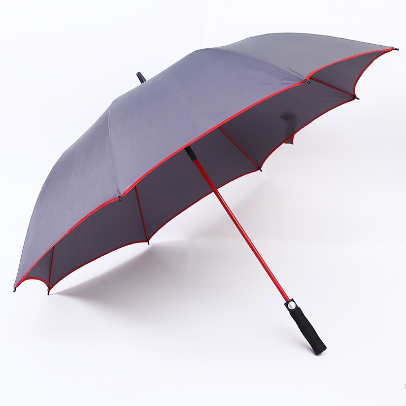 Golf Deluxe Red Frame Awtomatikong Straight Umbrella RU1986
